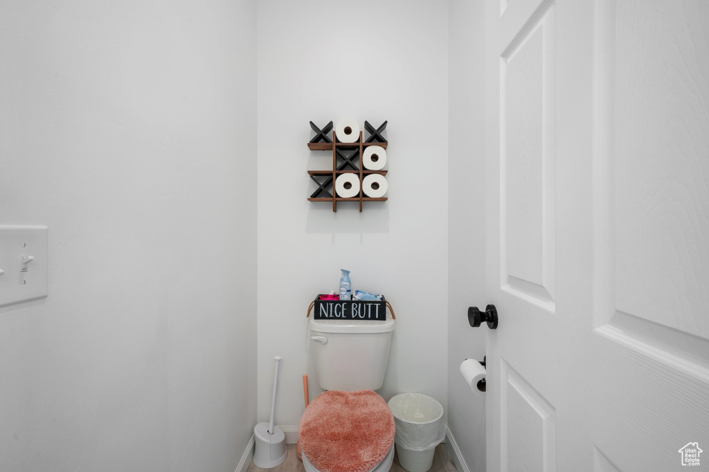 Bathroom with toilet