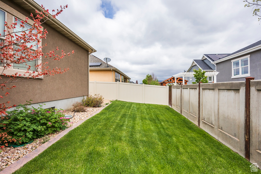 View of yard