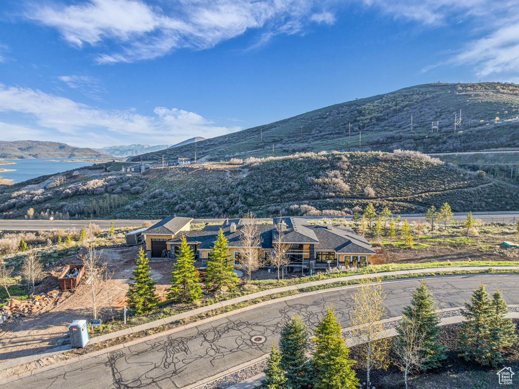 View of mountain backdrop