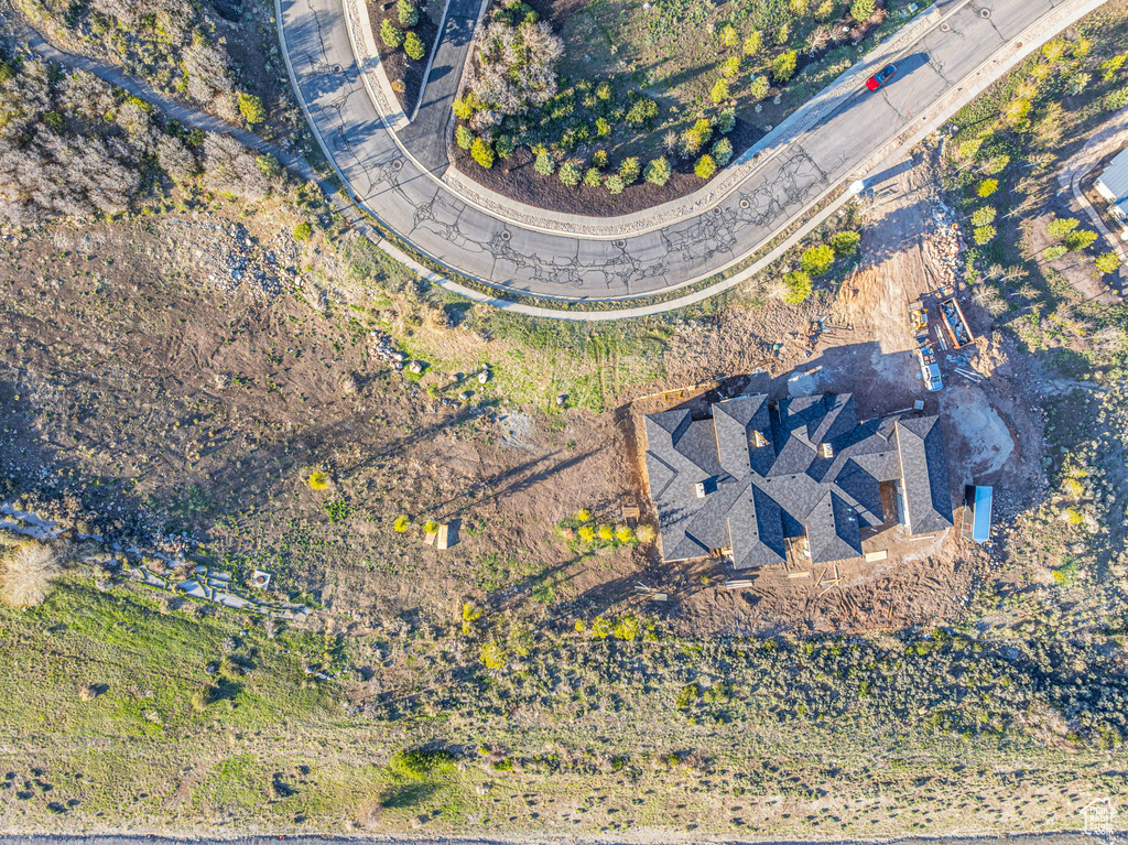 Aerial view of property's location