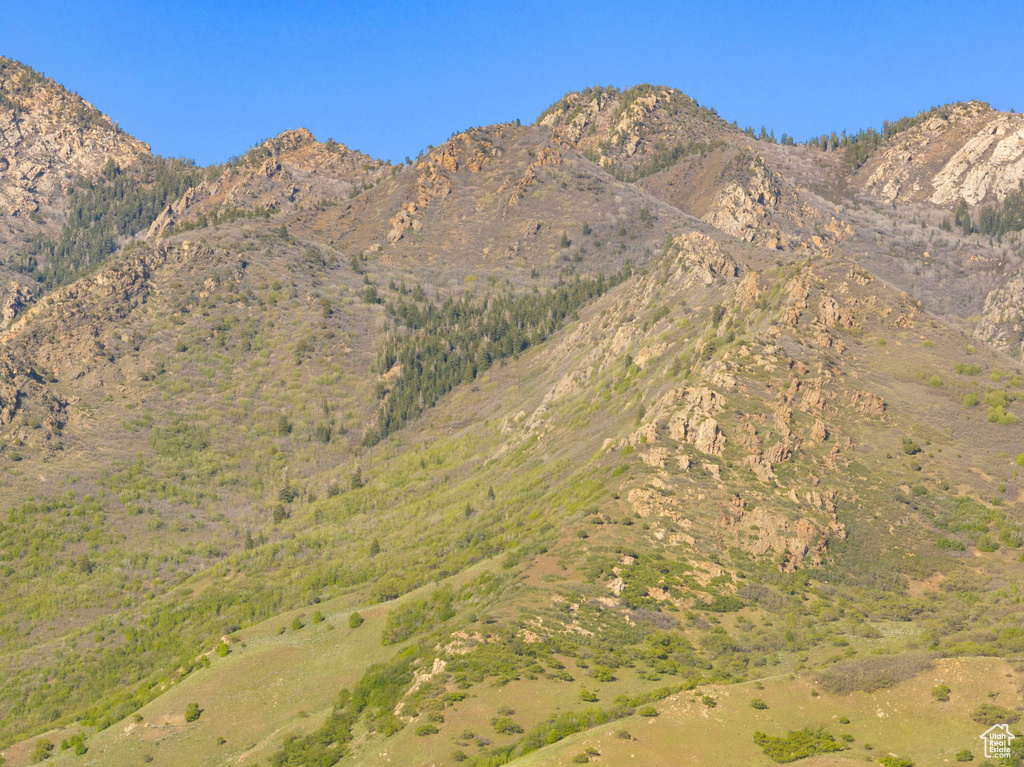 View of mountain backdrop