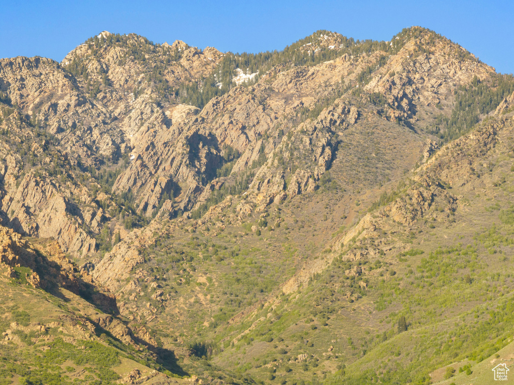 View of mountain backdrop