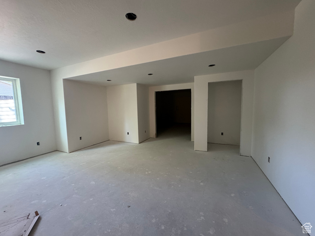View of spare room