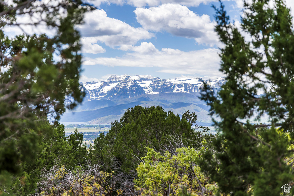 View of mountain backdrop