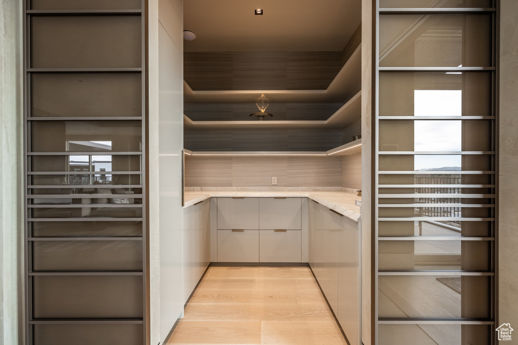 View of storage area