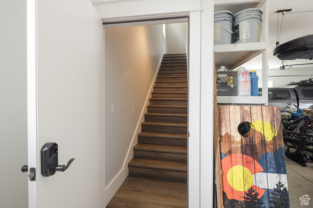 View of staircase