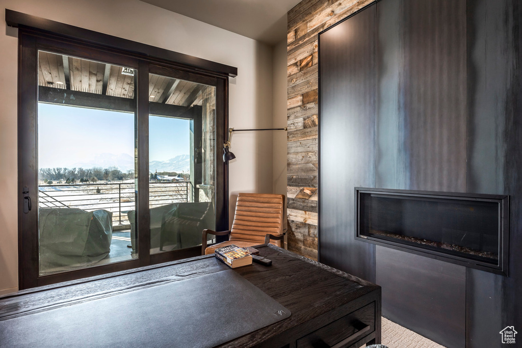 View of home office