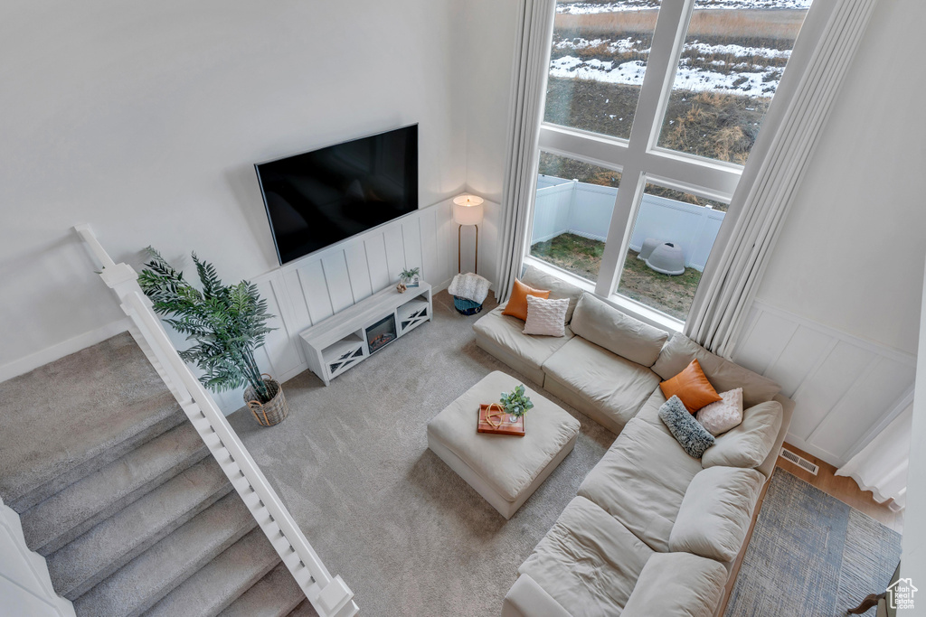 View of living room