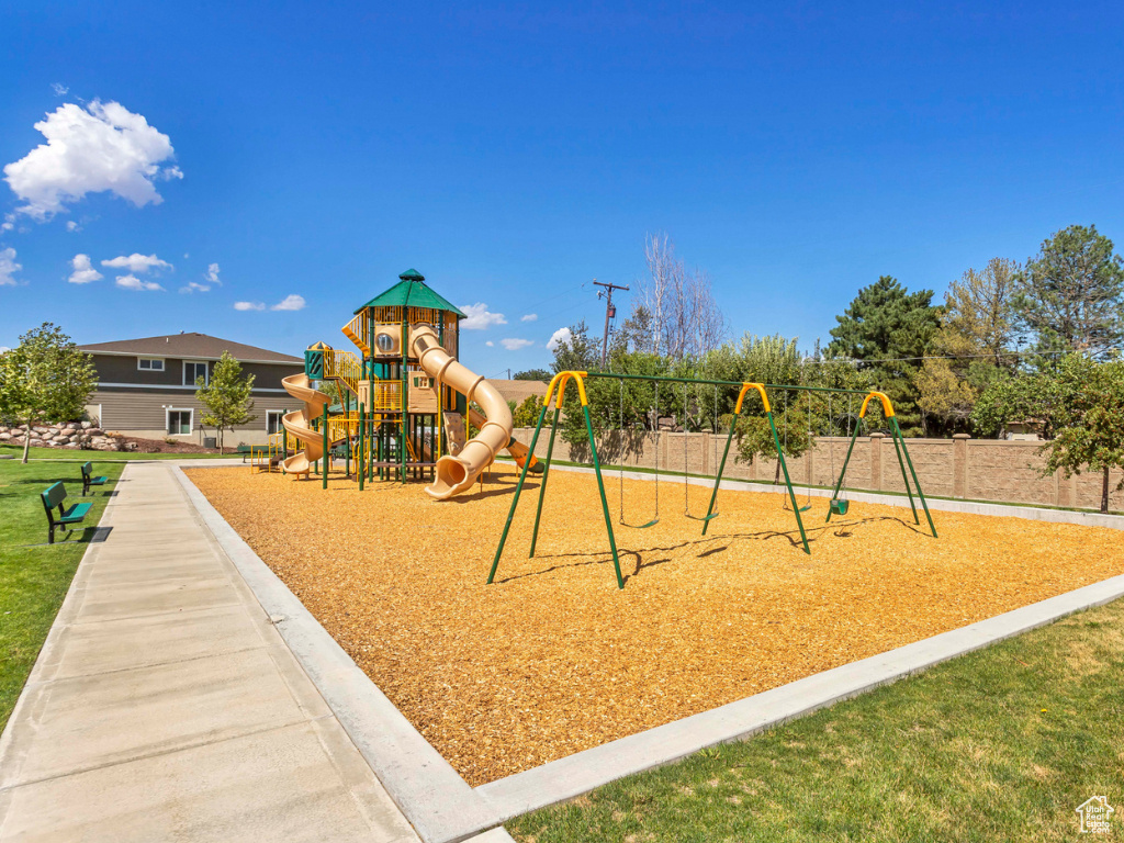 View of community play area