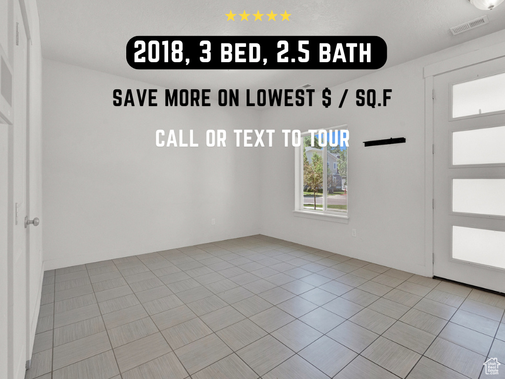 Entryway featuring tile patterned floors