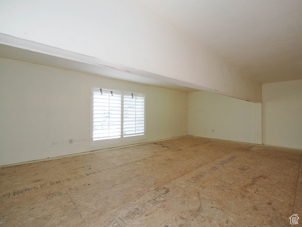 View of spare room
