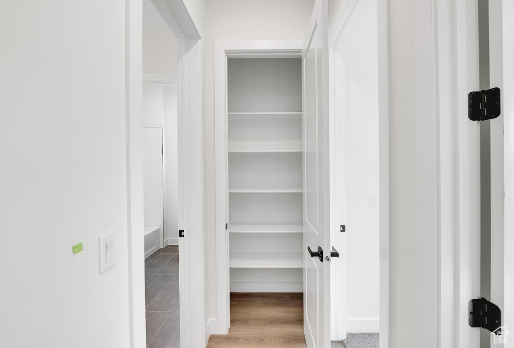 View of closet