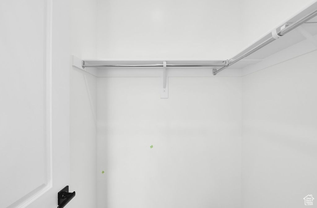 View of spacious closet