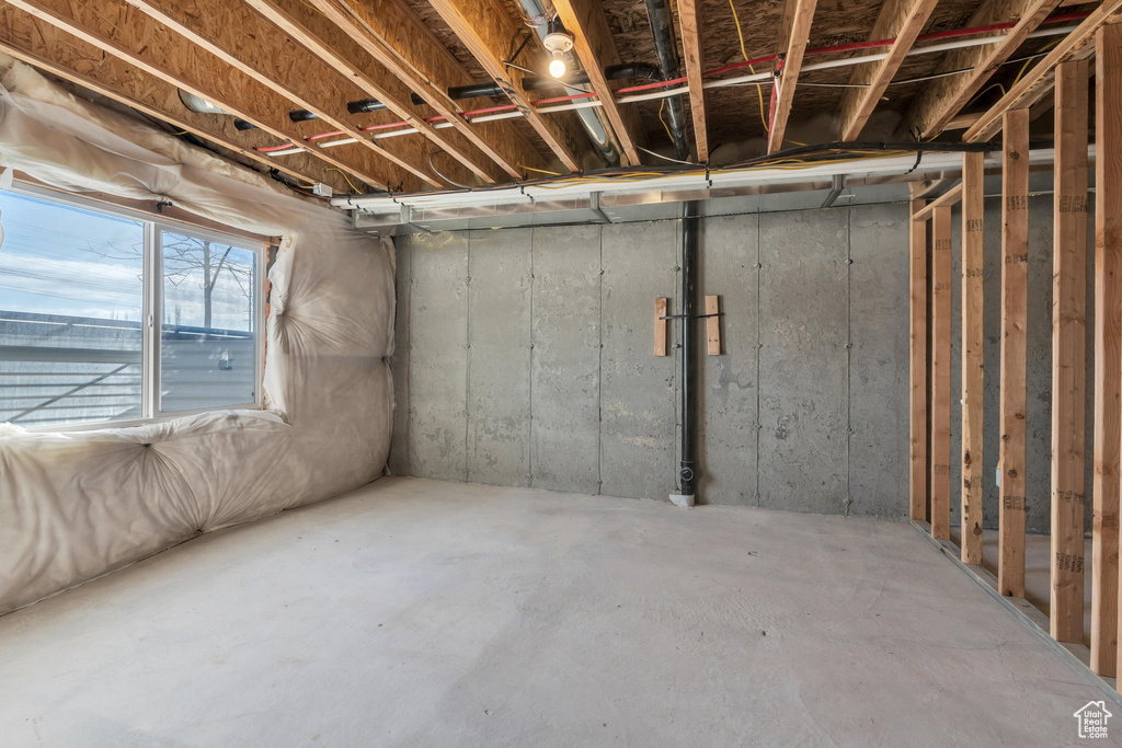 View of basement
