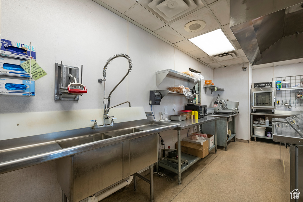 View of kitchen