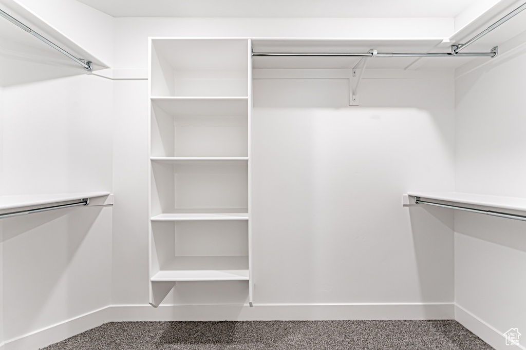 View of spacious closet