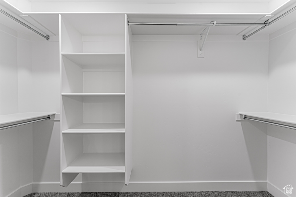 View of spacious closet