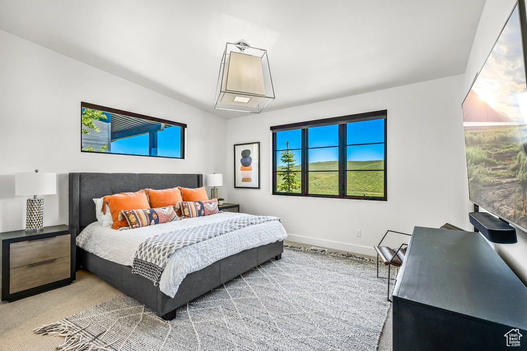 Bedroom featuring baseboards