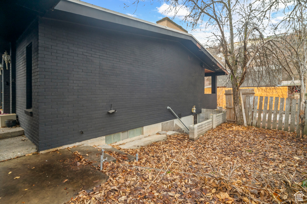 View of side of property