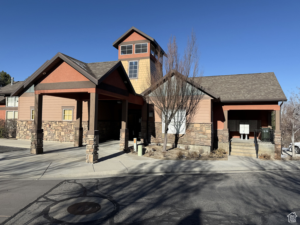 View of craftsman house