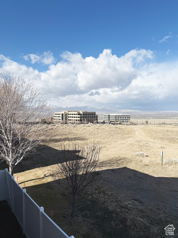 View of water feature featuring a rural view