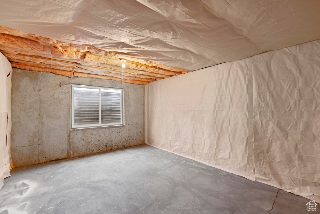 View of basement