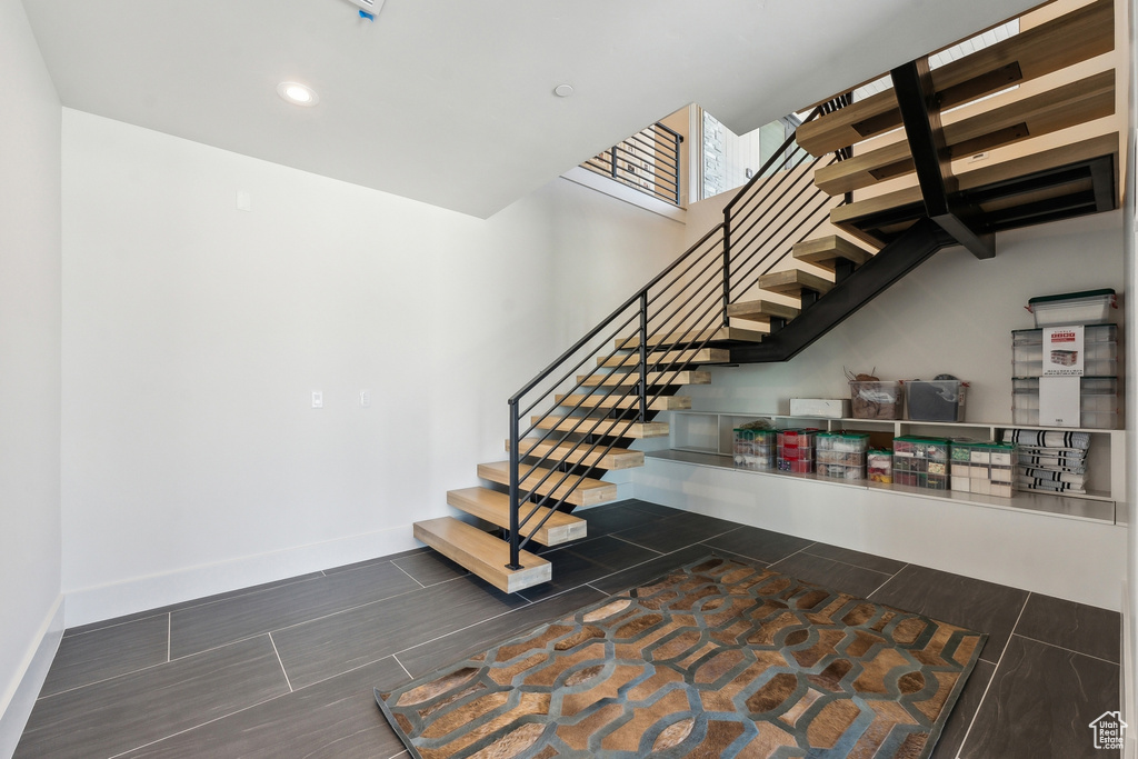 View of stairs