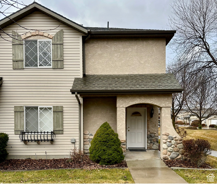 View of front of house