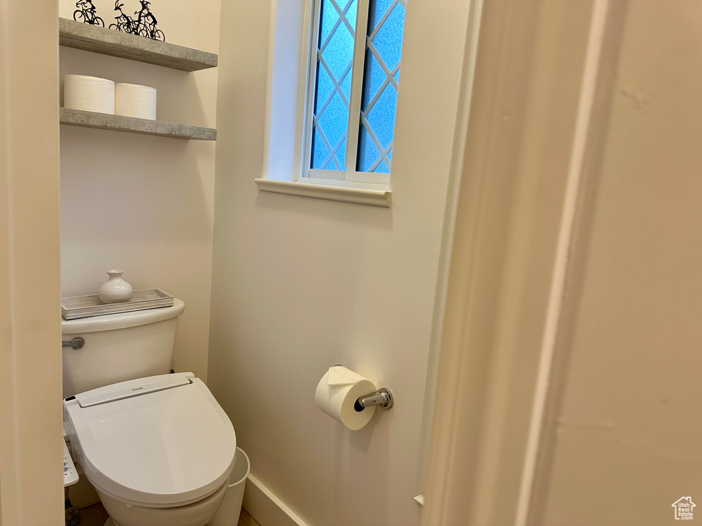 Bathroom featuring toilet