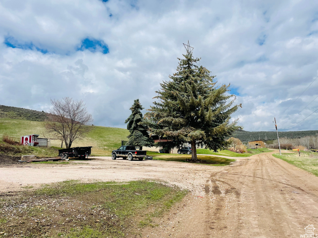 View of road featuring a rural view