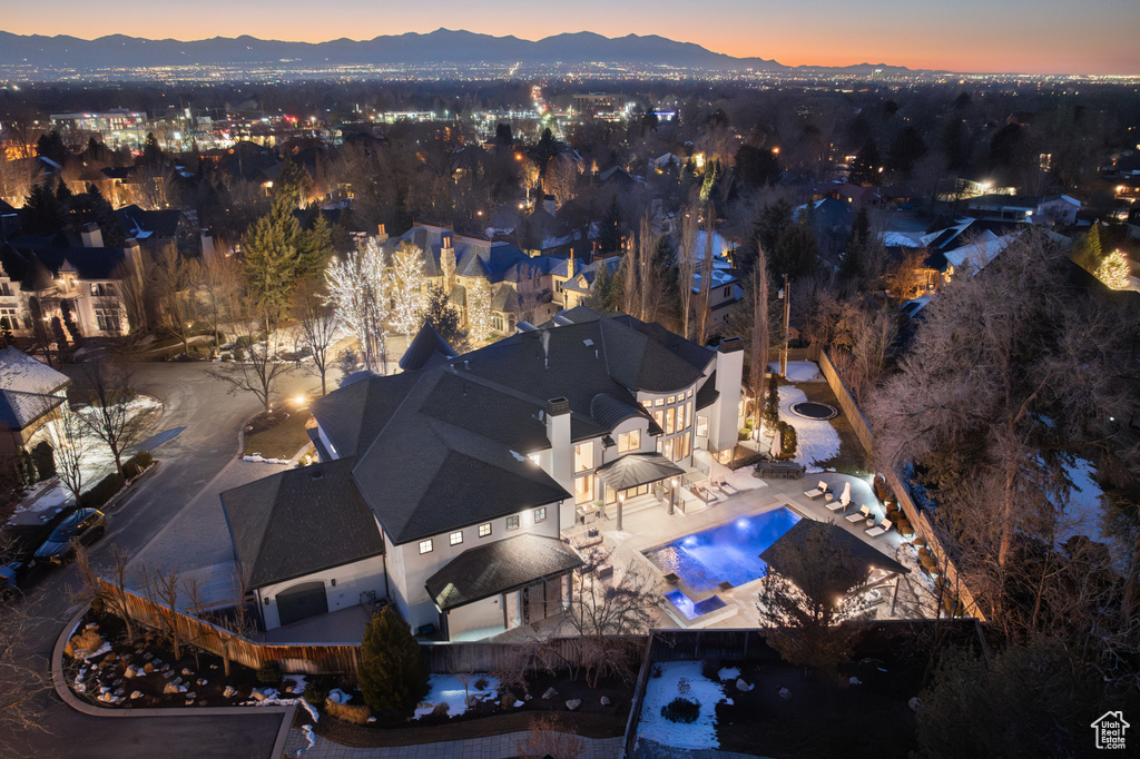 View of property location with mountains