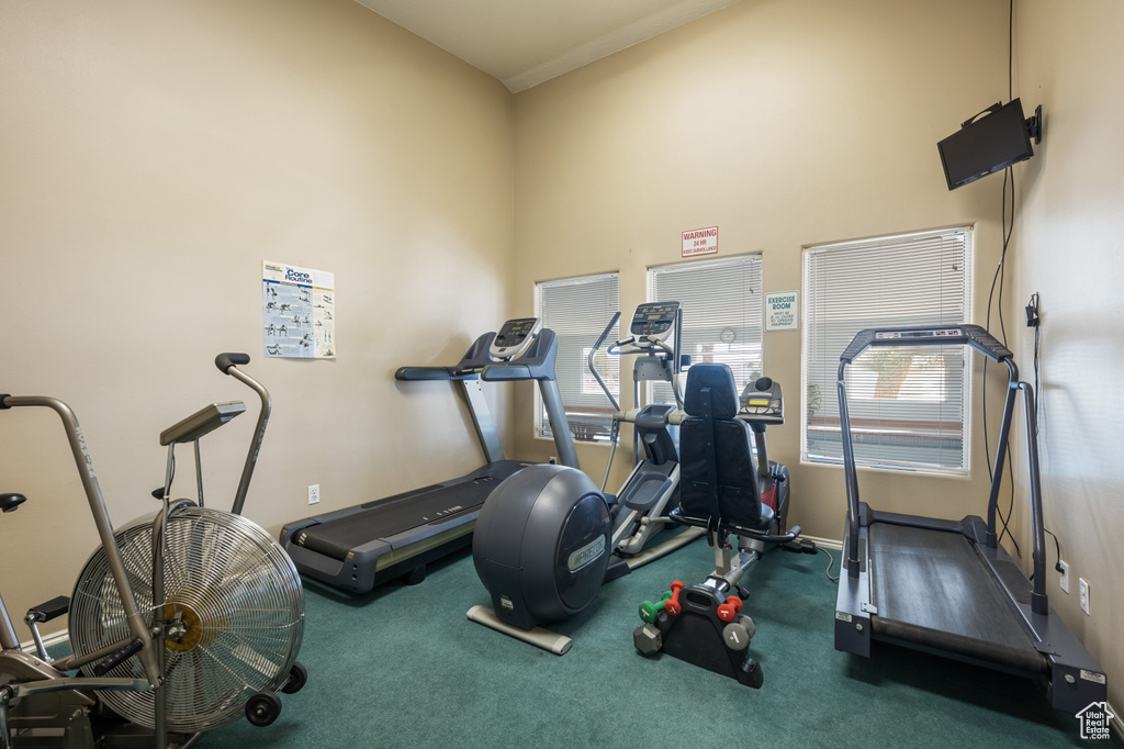 View of exercise area