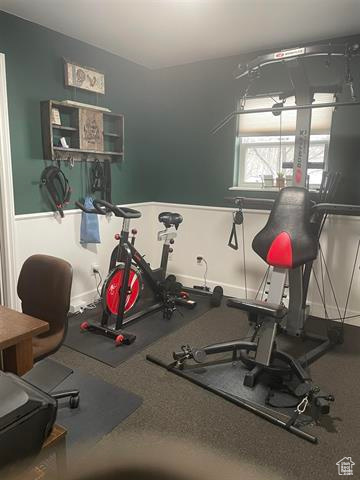 View of exercise room