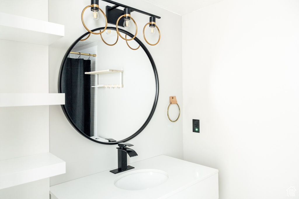 Bathroom featuring a sink