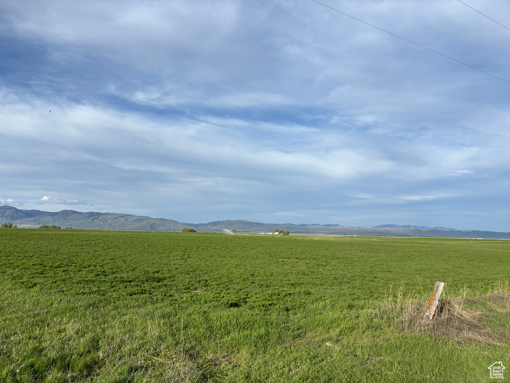 Mountain view featuring rural landscape