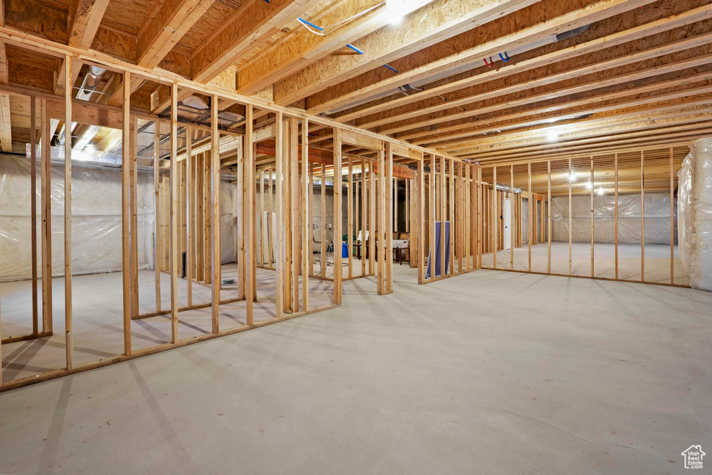 View of basement