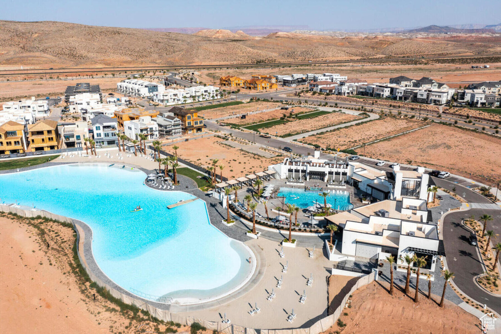 View of pool