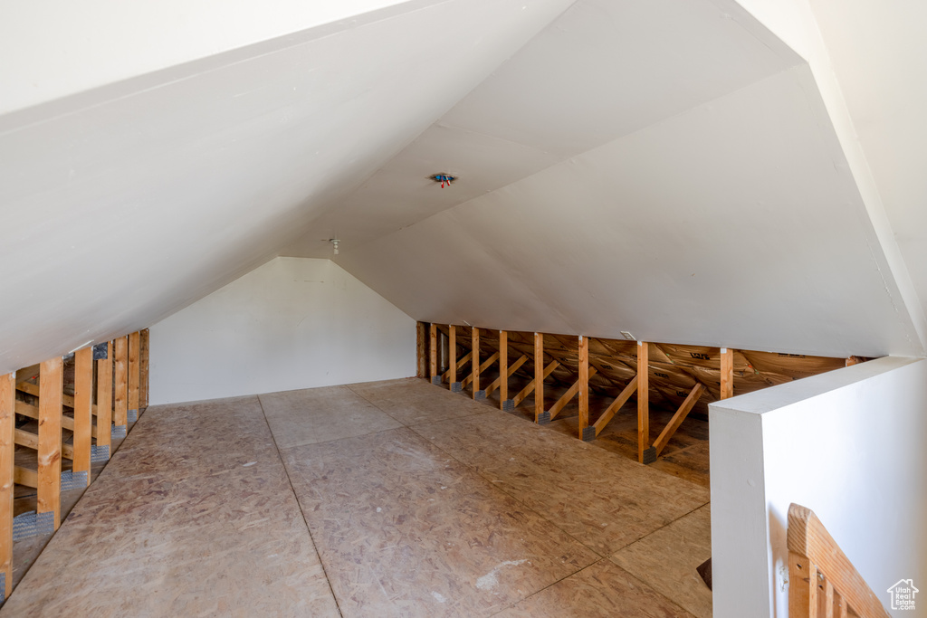 Bonus room with lofted ceiling