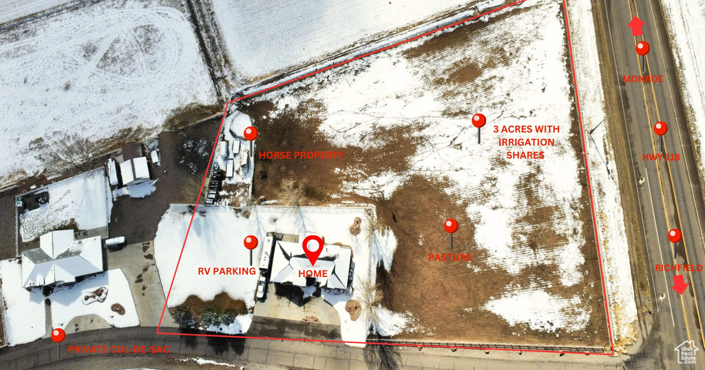 Map location