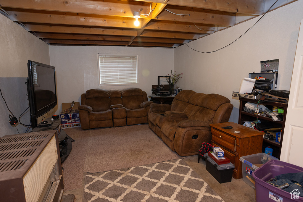 View of living room
