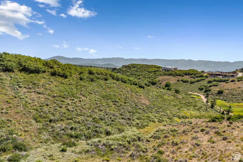 View of mountain backdrop