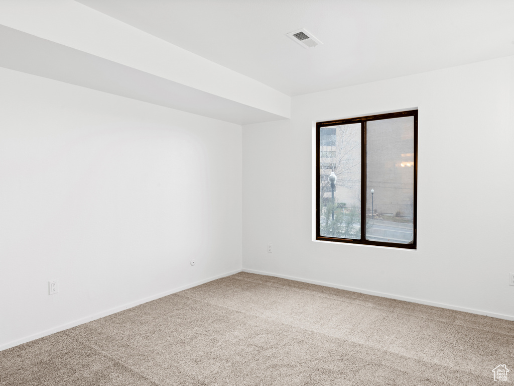 Spare room with carpet