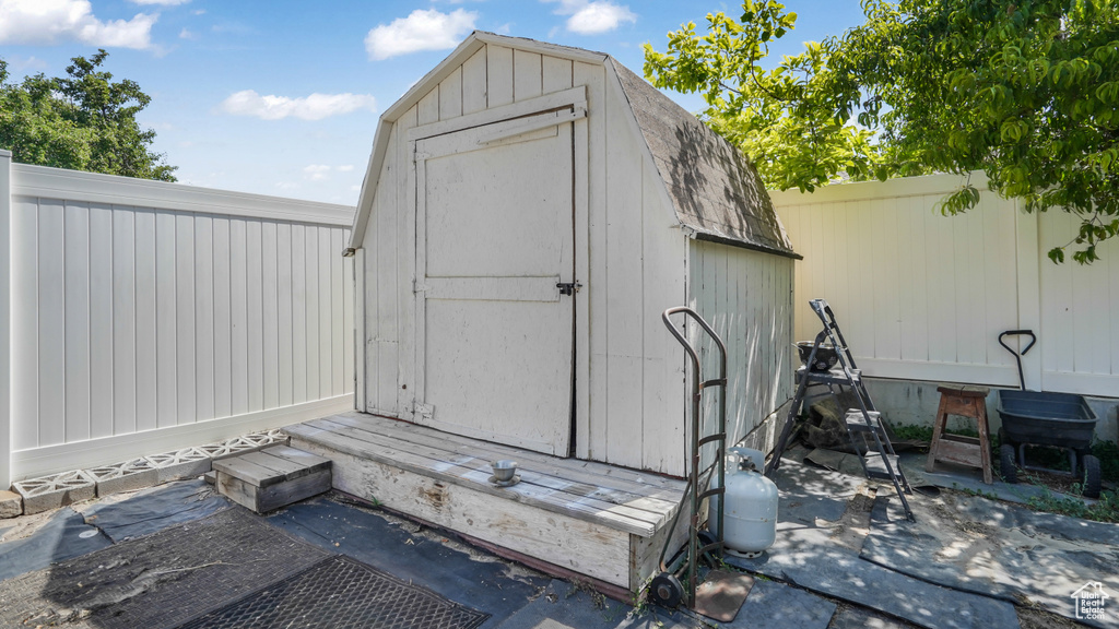 View of shed