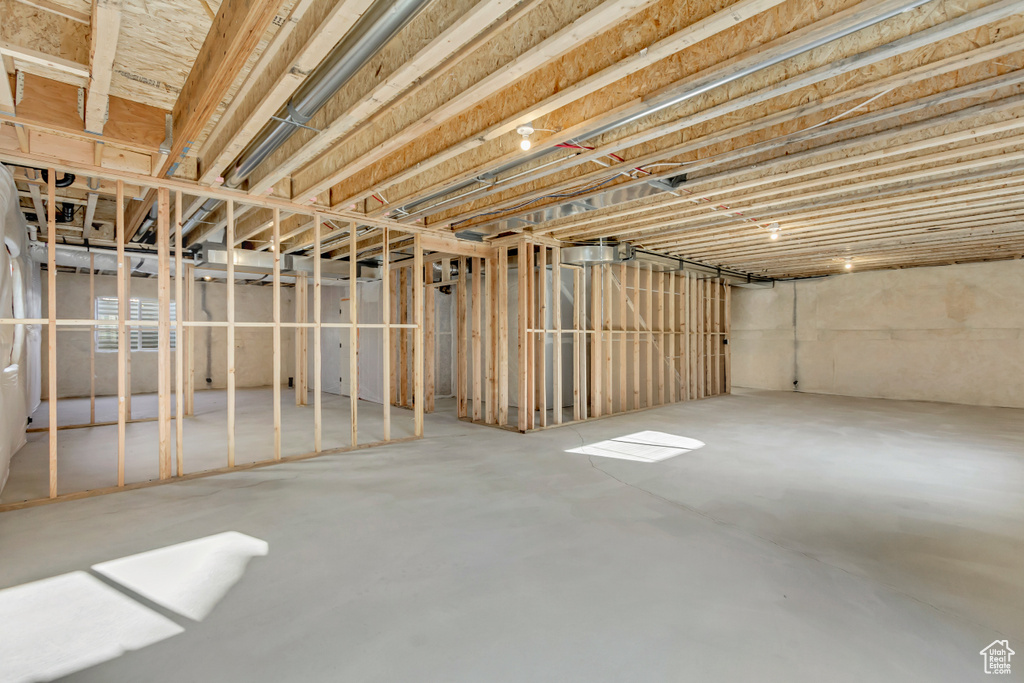 View of basement