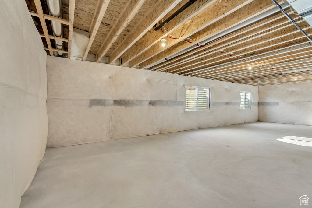 View of basement