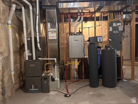 Utilities featuring water heater