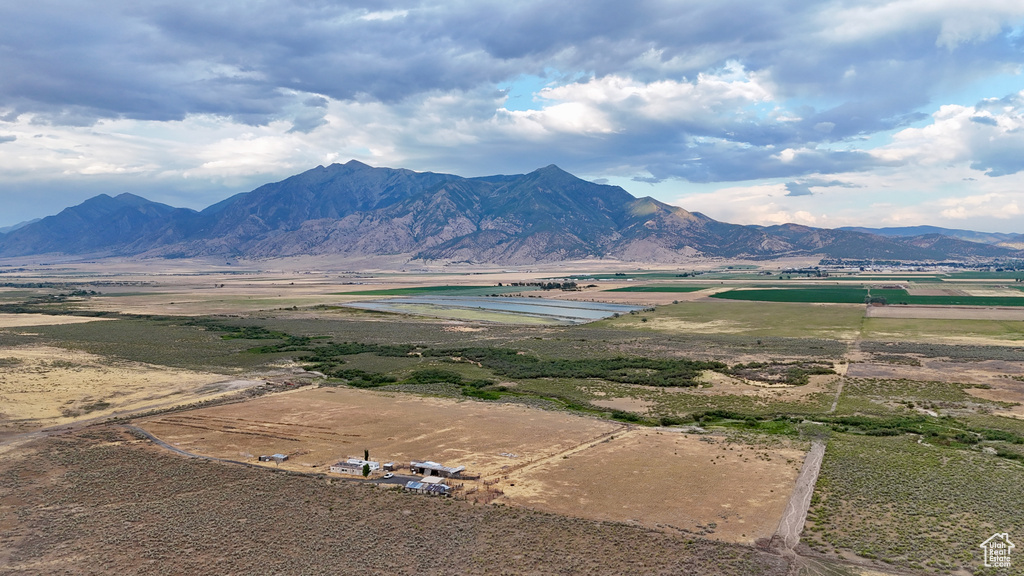 Mountain view with a rural view