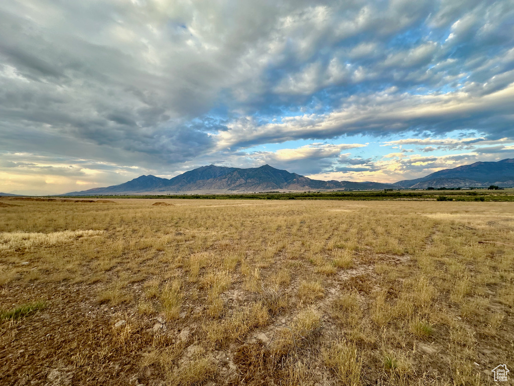 View of mountain feature featuring a rural view