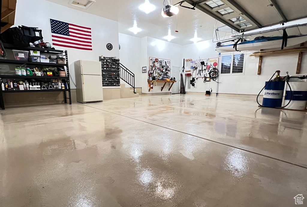 View of basketball court