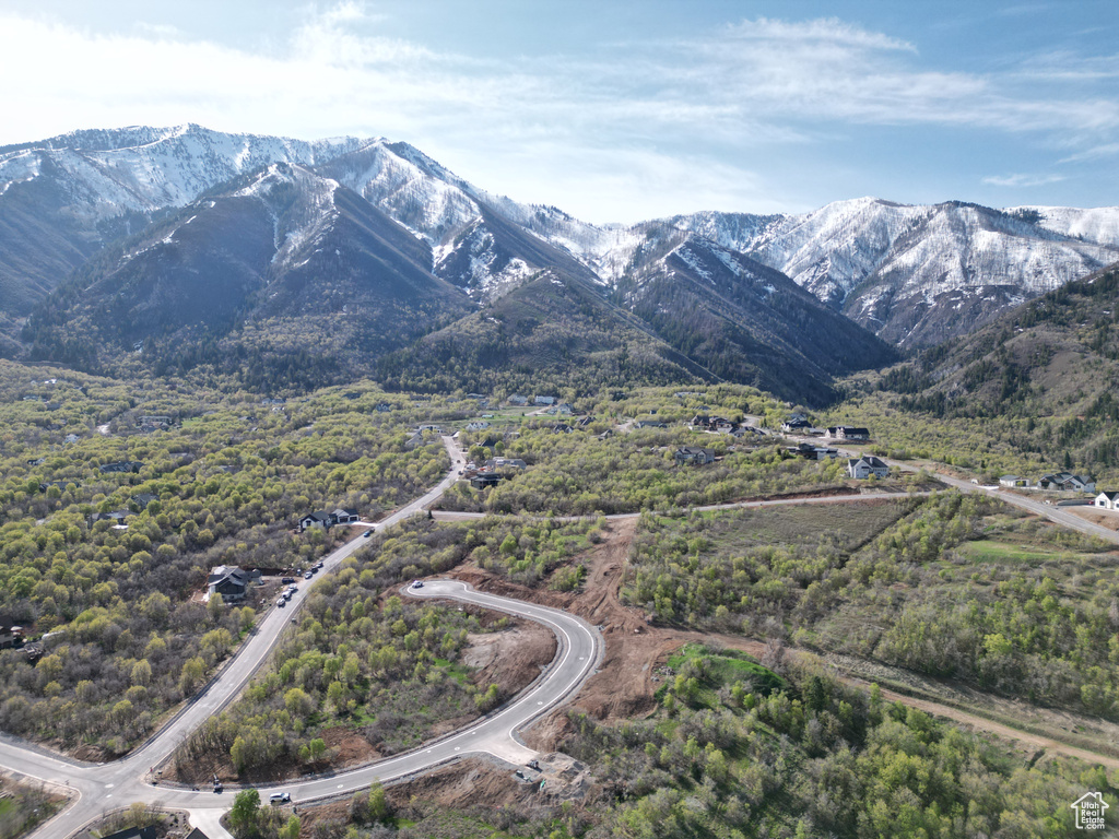 View of mountain backdrop